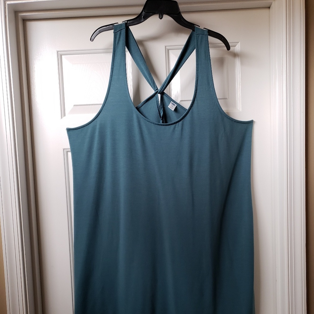 Old Navy Dark Teal Cover Up Dress